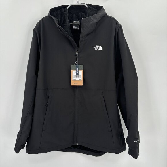 The North Face Women's Apex Bionic Jacket in TNF Black sz XXL 2XL Full Zip Hood - Picture 1 of 10